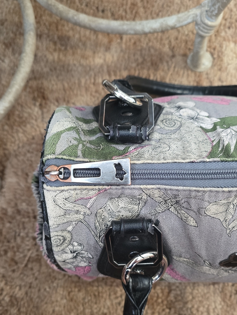 Fox Racing Y2k Canvas Boston Style Handbag - Picture 12 of 16